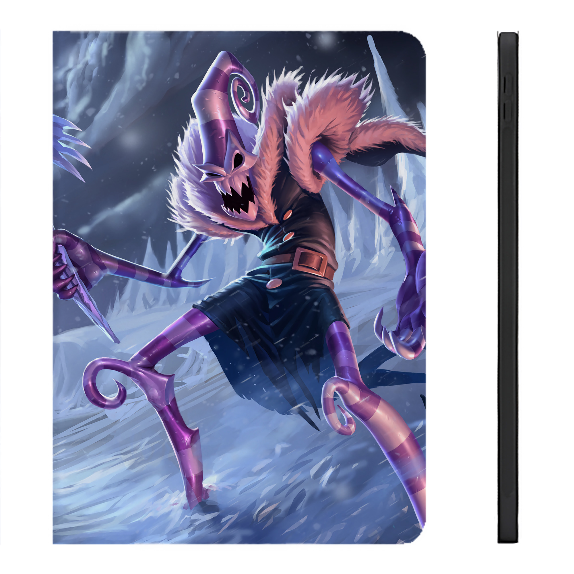 リーグ・オブ・レジェンド League of Legends LOL IPadケース ペンホルダー付き ブックスタイルデザイン